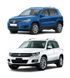 Skid plate on Volkswagen Tiguan (2007-2017) I generation (5N) incl. Facelift