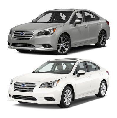 Skid plate on Subaru Legacy (2014-2019) VI generation (BN) incl. Facelift
