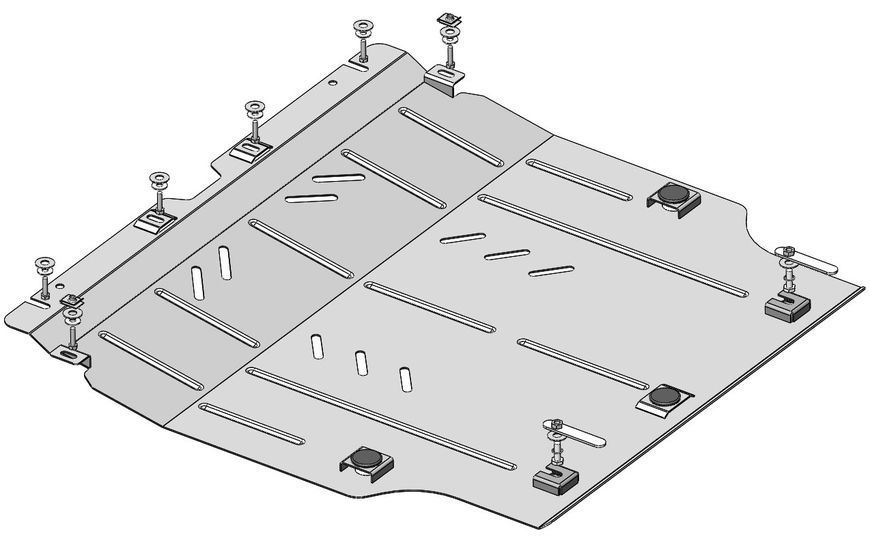 Skid plate on Toyota Corolla (2019-) XII generation (Е21) incl. Facelift