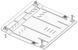 Skid plate on Nissan Teana (2008-2013) II generation (J32)