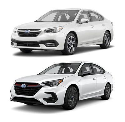 Skid plate on Subaru Legacy (2019-) VII generation (BW) incl. Facelift
