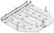 Skid plate on Honda Civic e:Hev (2024-) XI generation (FE/FL) incl. Facelift