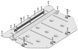 Skid plate on Mazda CX-50 (2022-) I generation (VA)