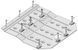Skid plate on BMW X1 (2015-2022) II generation (F48) incl. Facelift