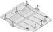 Skid plate on Honda Accord (2017-2024) X generation (CV) incl. Facelift