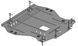 Skid plate on Nissan Juke (2010-2019) I generation (F15) incl. Facelift