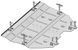 Skid plate on Lincoln Continental (2017-2020) X generation