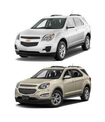 Skid plate on Chevrolet Equinox (2009-2017) II generation incl. Facelift