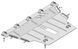 Skid plate on Jeep Compass (2016-) II generation (MP/M6) вкл. c Faceliftом