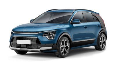 Skid plate on Kia Niro Hybrid (2021-) II generation (SG2)